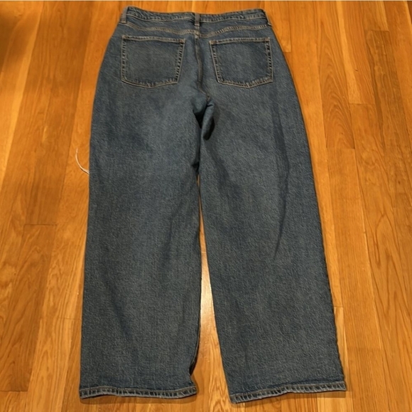 Wild fable distressed highest rise baggy jeans size 16 - Picture 6 of 6